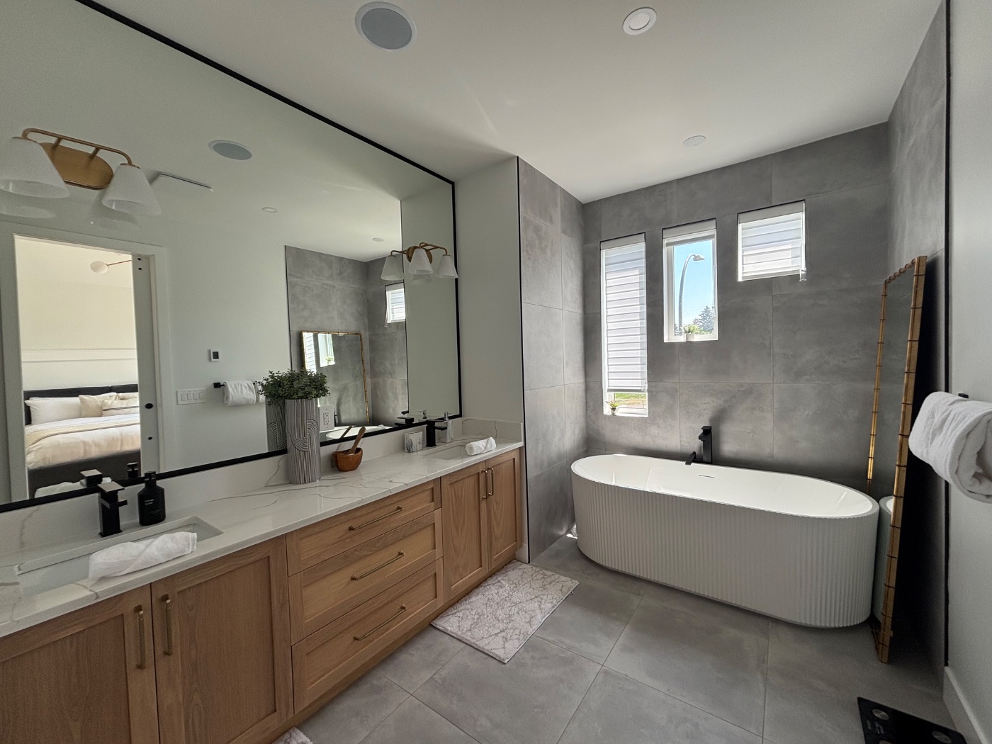 Bathroom cleaned to hotel standard